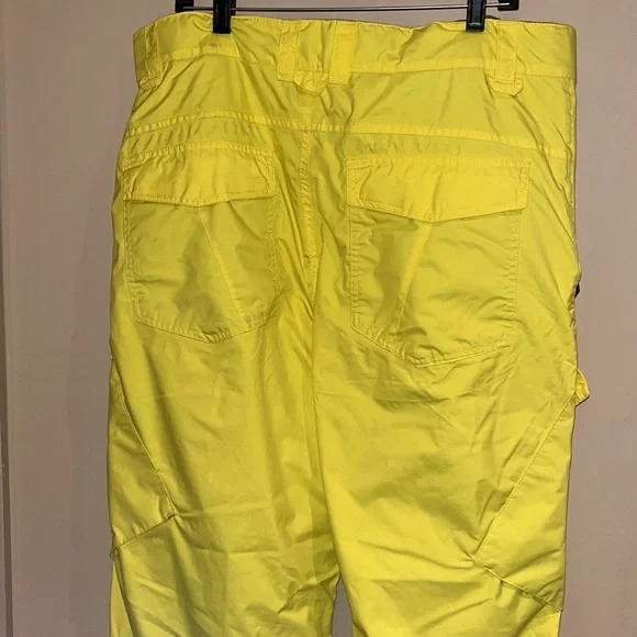 RPZN men’s bright yellow ski pants size XL - Picture 7 of 10